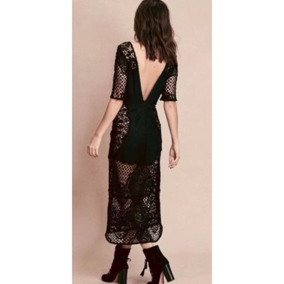 FOR LOVE AND LEMONS GRACEY MIDI DRESS - Picture 11 of 14